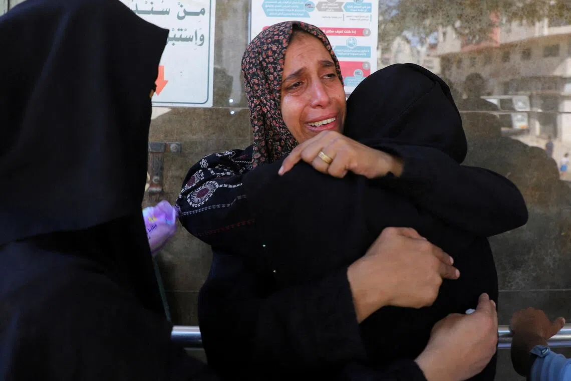 Five members of the Bakr family were killed overnight in the strike on Al-Shati refugee camp in Gaza City.