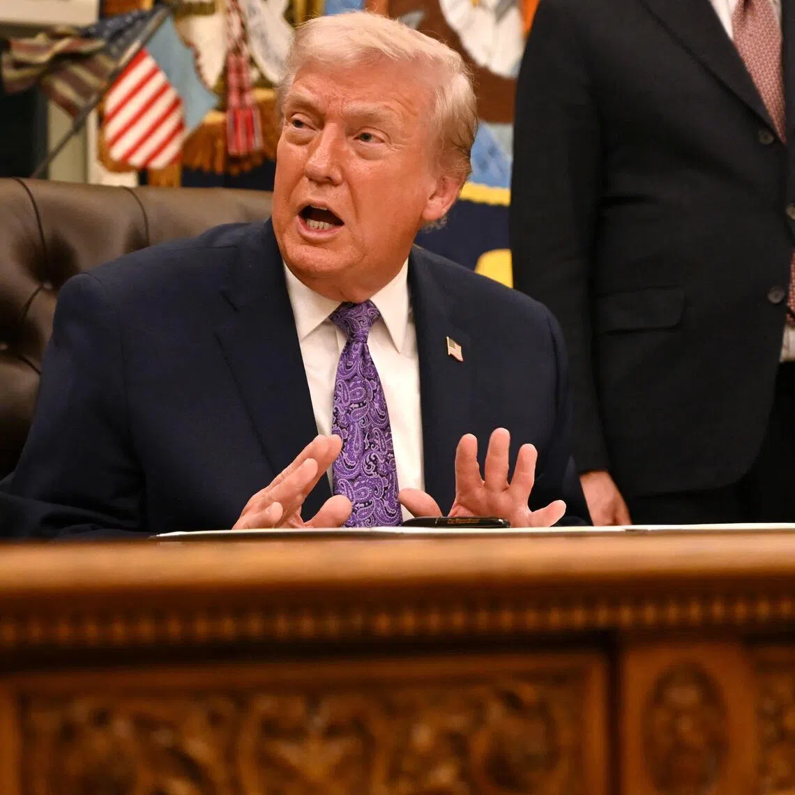 A poll in December 2025 showed US President Donald Trump's approval rating at 37 per cent, down from 47 per cent when he took office.