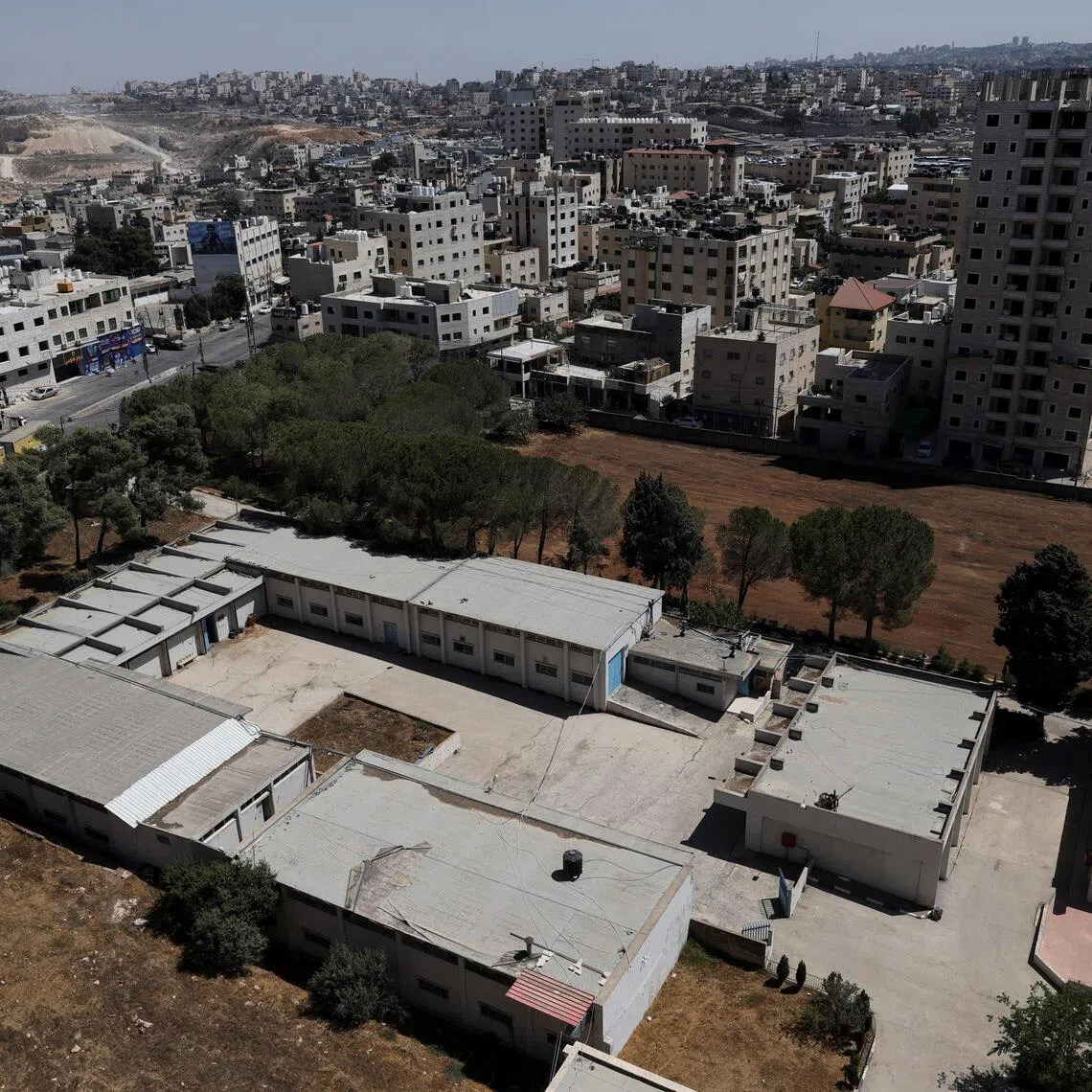 The centre was established in 1952 and offers vocational training to around 340 Palestinians from the occupied West Bank every year, according to UNRWA.