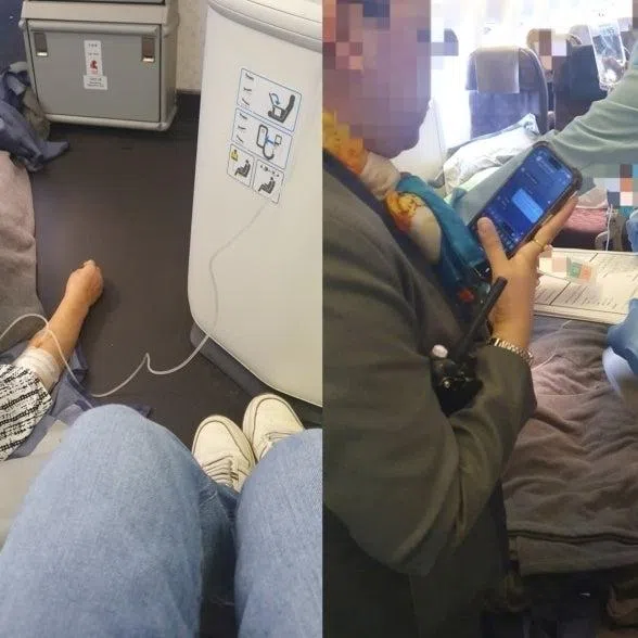 The passenger fell seriously ill on a flight from South Korea to the Philippines on March 24.