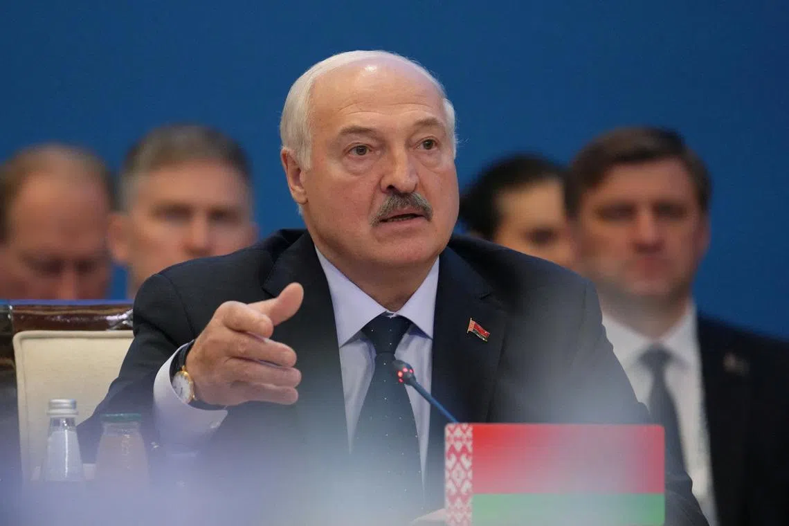 Lukashenko said it was clear that victory on the battlefield was unrealistic for both sides in the Russia-Ukraine war.