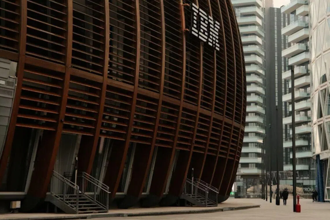 International Business Machines shares surged as much as 10 per cent on June 1 to a record high.