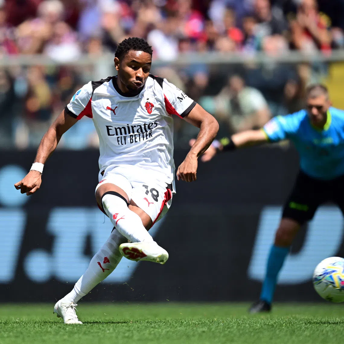 RB Leipzig have signed French forward Christopher Nkunku from AC Milan on loan with an option to buy.