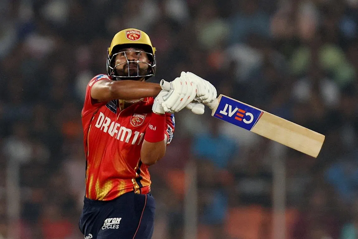 Cricket - Indian Premier League - IPL - Gujarat Titans v Punjab Kings - Narendra Modi Stadium, Ahmedabad, India - March 25, 2025 Punjab Kings' Shreyas Iyer in action REUTERS/Amit Dave/File Photo