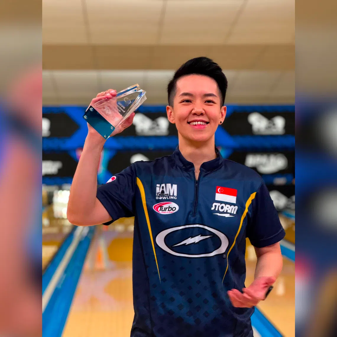National bowler Shayna Ng beat American Jordan Snodgrass 195-186 in the title match of the stepladder final on Aug 13 to win the PWBA Cleveland Open.