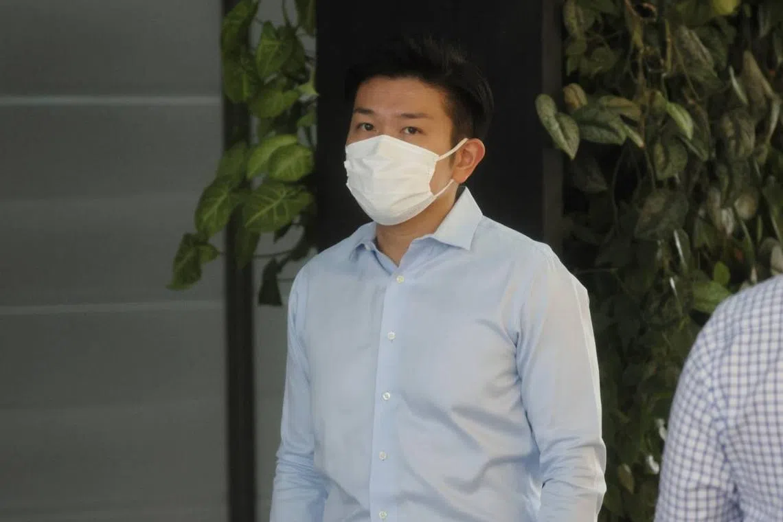 Gilbert Oh Hin Kwan , a 44-year-old Singaporean, faces three charges.