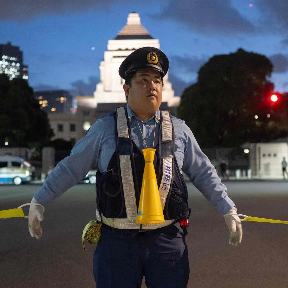 Trials began in September 2025 in 13 prefectural police departments, covering community affairs, traffic enforcement and crowd control operations.