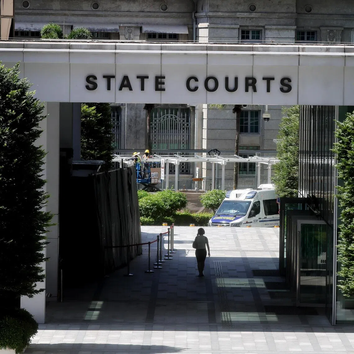 The man, who cannot be named due to a gag order, pleaded guilty to four counts of insulting the modesty of a woman, and one charge of voyeurism.