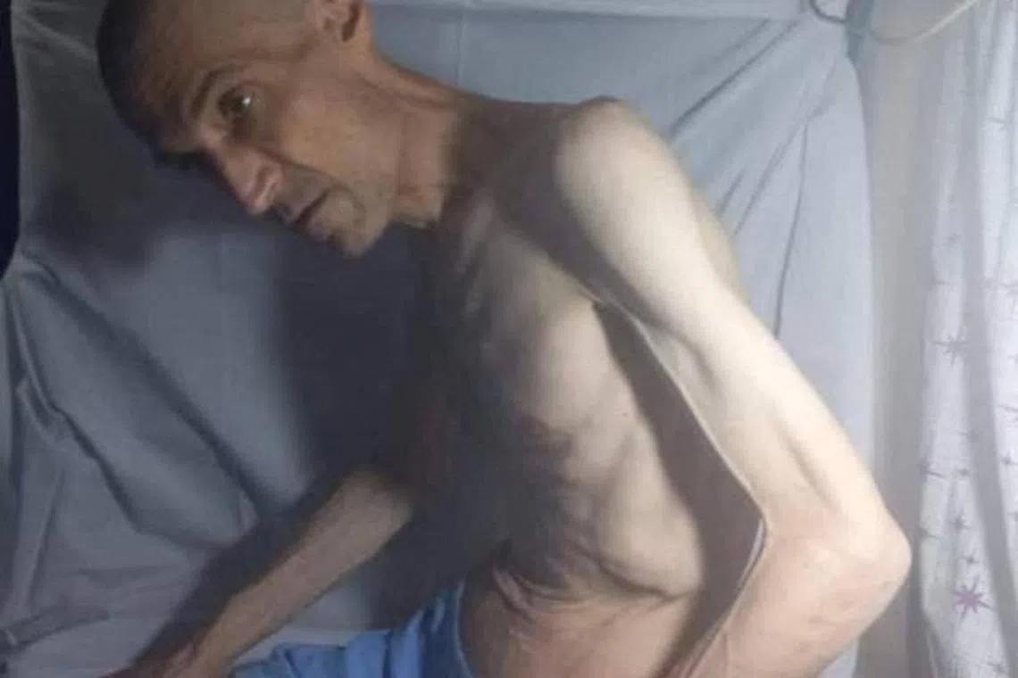 Mr Farhad Meysami began his hunger strike on Oct 7 to protest recent government killings of demonstrators in Iran.