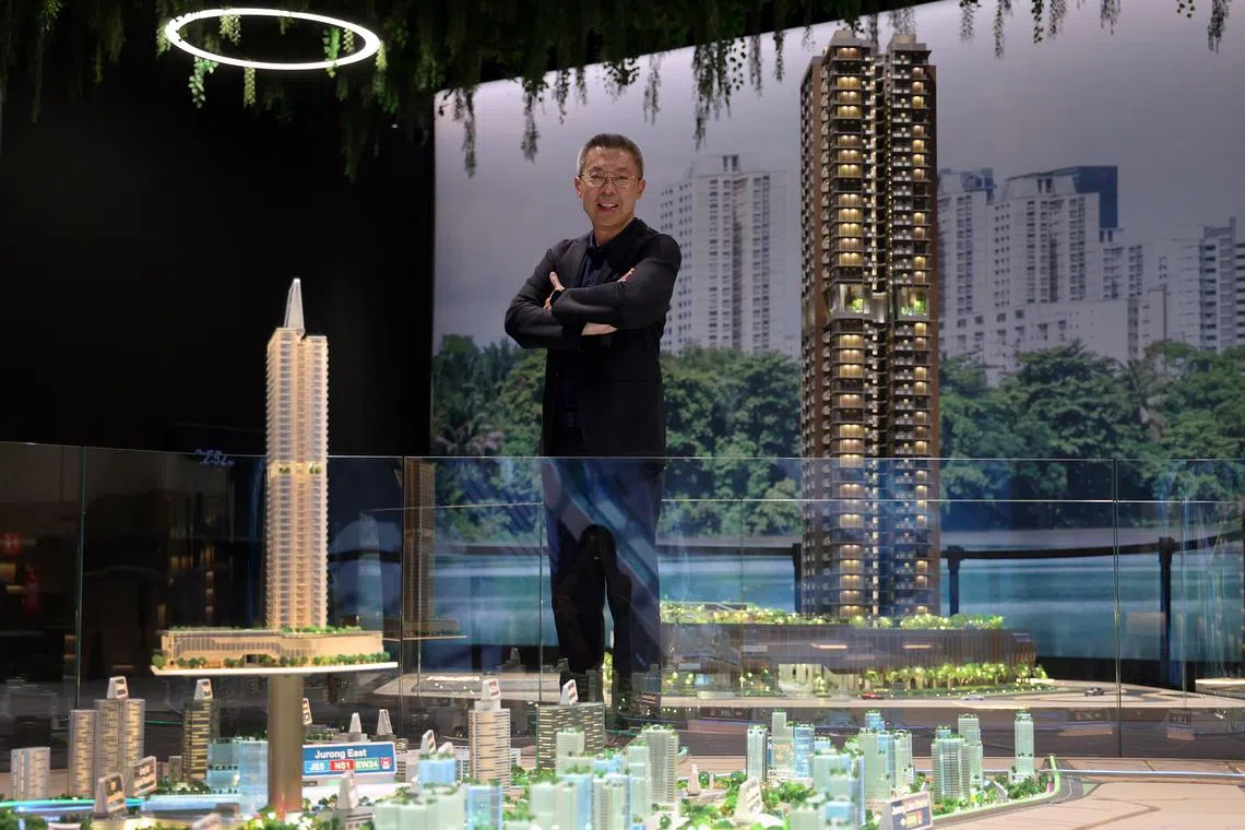 ST20240813_202429700485/rvgood/Ravi/Jason Quah In Good Company- Capitaland CEO Jonathan Yap pictured at J'den show suite on Aug 13, 2024.