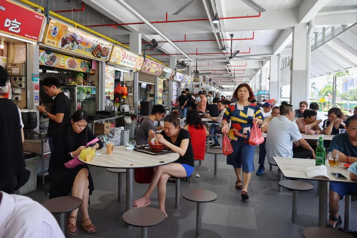 According to an NEA survey in 2023, the cost of food ingredients accounted for nearly 60 per cent of operating costs.