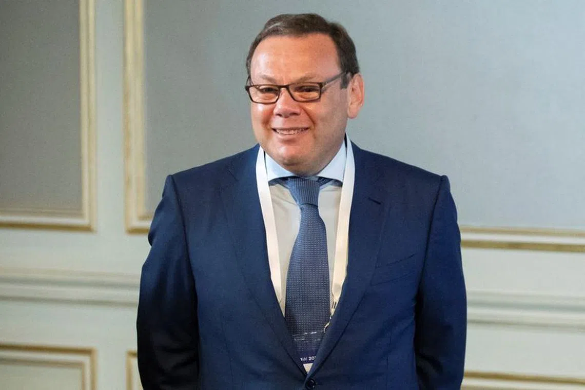 Russian businessman, co-founder of Alfa-Group Mikhail Fridman attends a conference of the Israeli foundation Keren Hayesod in Moscow, Russia, September 17, 2019. Pavel Golovkin/Pool via  REUTERS