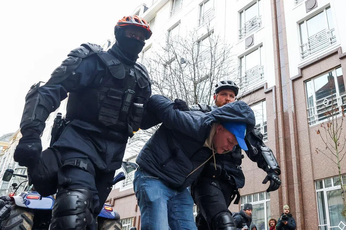 Thousands of farmers protested in Brussels in December over the South American deal, which they say will allow a flow of cheaper goods from agricultural giant Brazil and its neighbours.