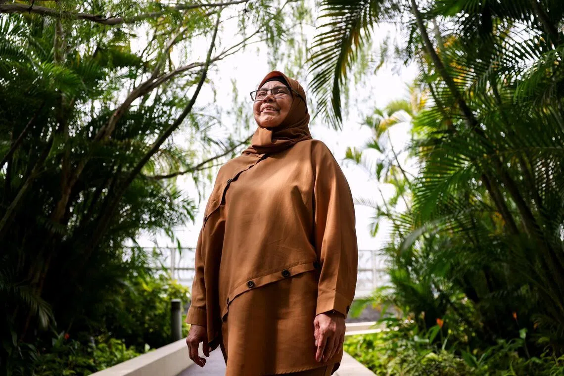 Madam Jumidah, 66, a housewife, lost much of her ability to taste because of cancer in her salivary glands.