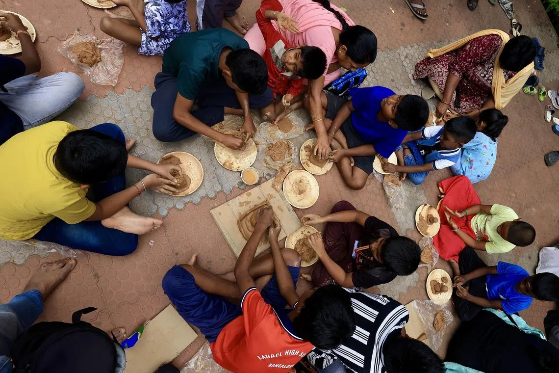 At 1.46 billion, India is the world's most populous nation but the total fertility rate has dropped to less than two children per woman.