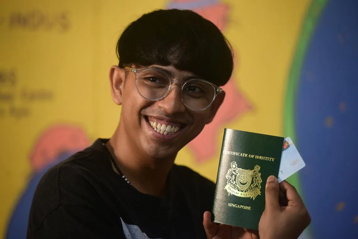 Mr Ricqo Rafiezuwan was issued a Certificate of Identity, in lieu of a national passport, on Nov 15. He collected his IC on Nov 25.