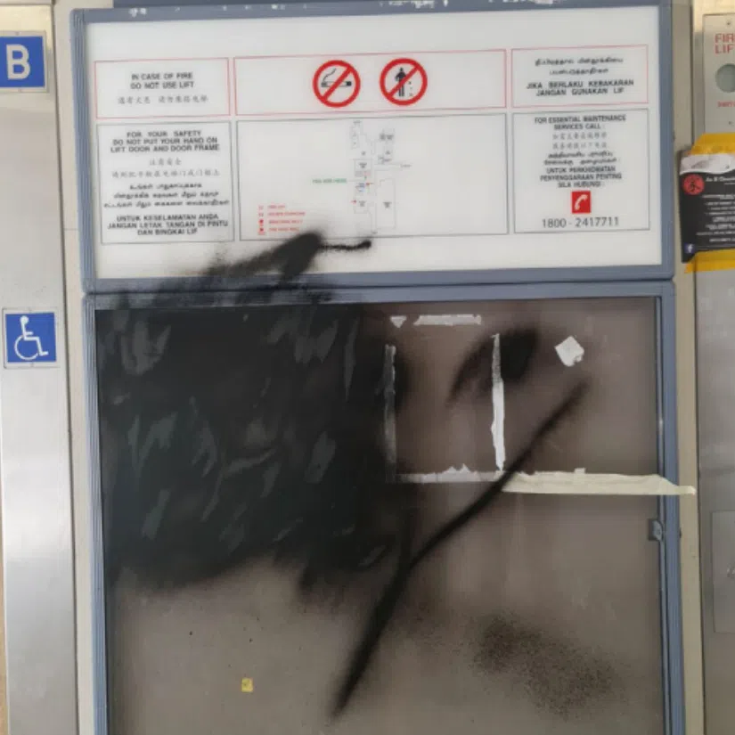 Lee Sai Koon’s actions were captured on CCTV.