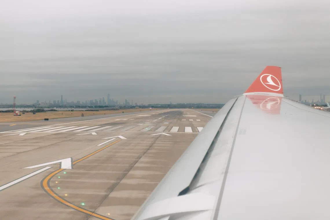 The 59-year-old pilot lost consciousness during the flight and died before landing.