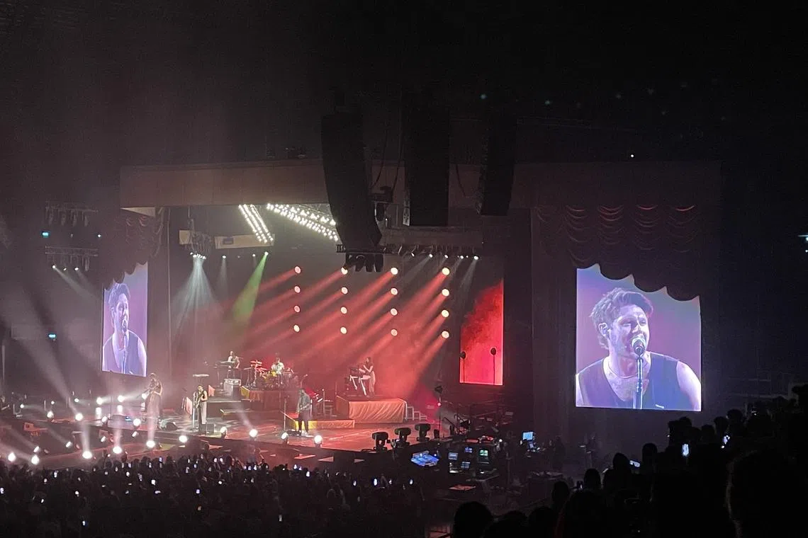 British musician Niall Horan brought his The Show: Live On Tour concert series to the Singapore Indoor Stadium on May 9, 2024.