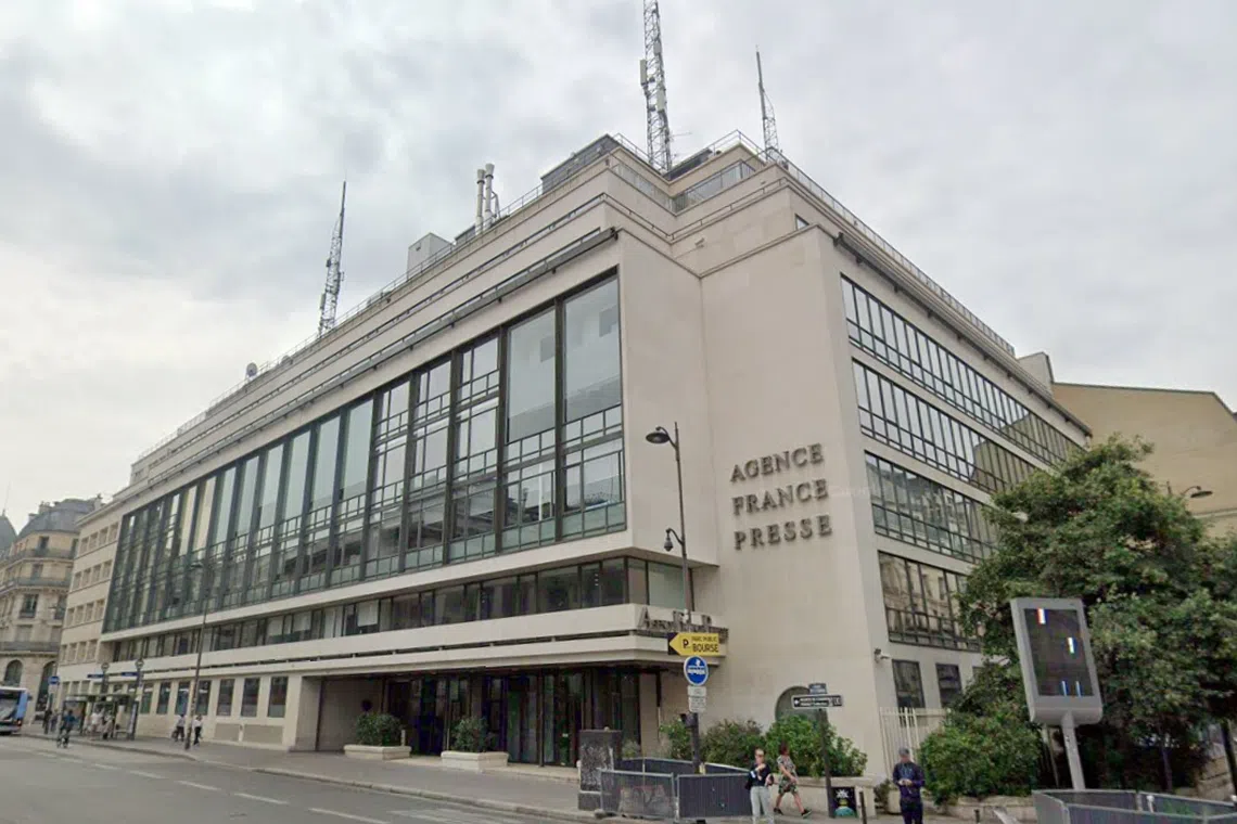 It was the first such deal struck by AFP and for Mistral AI.