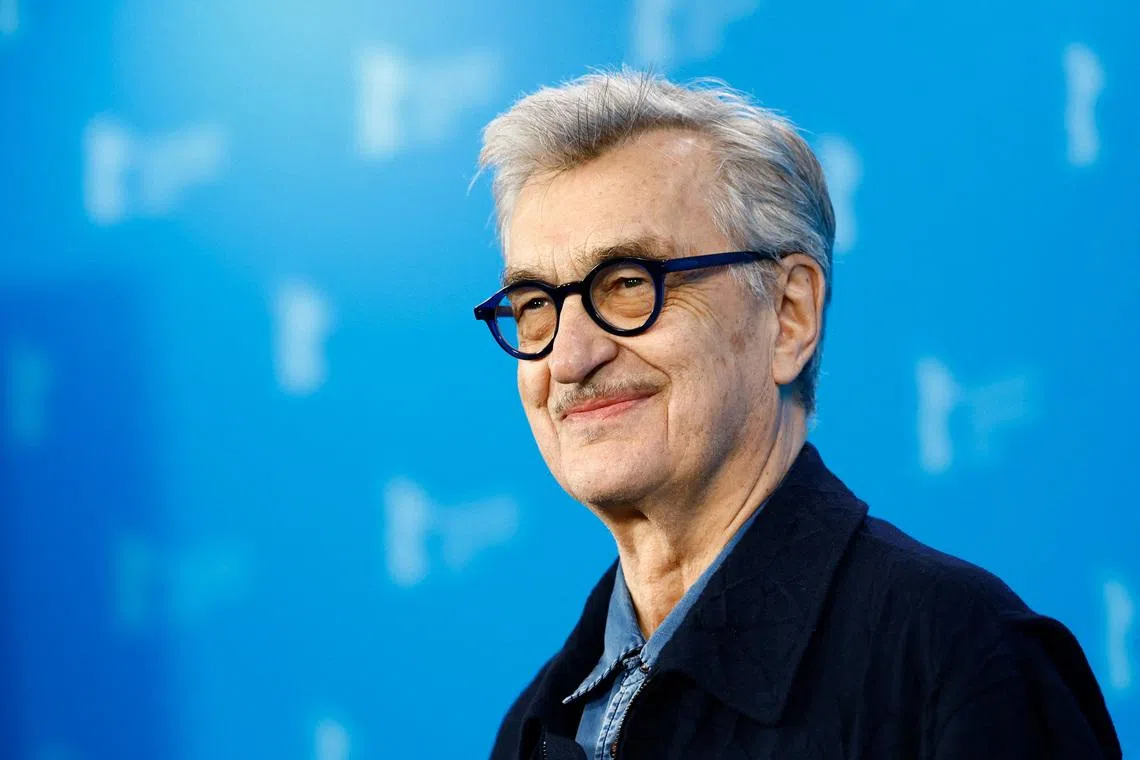 Jury President Wim Wenders poses during a photo call, ahead of the opening of the 76th Berlinale International Film Festival, in Berlin, Germany, February 12, 2026. REUTERS/Axel Schmidt