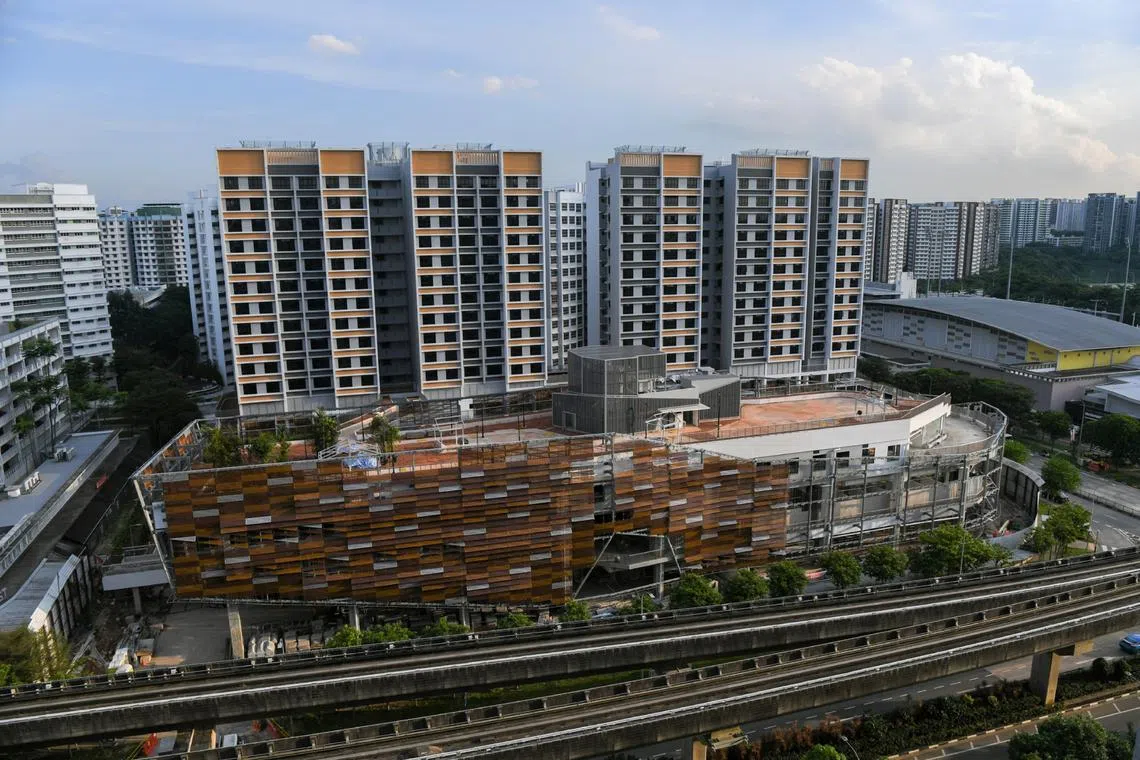 Anchorvale Village in Sengkang is one of two BTO projects delivered past its delivery possession date.