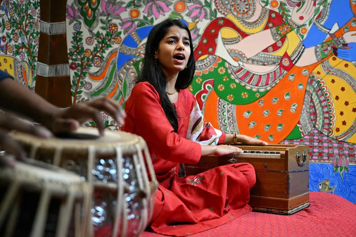 Ms Thakur is a popular reality TV star known for her classical singing, but she shot to even wider attention when Mr Modi shared her devotional song on X.