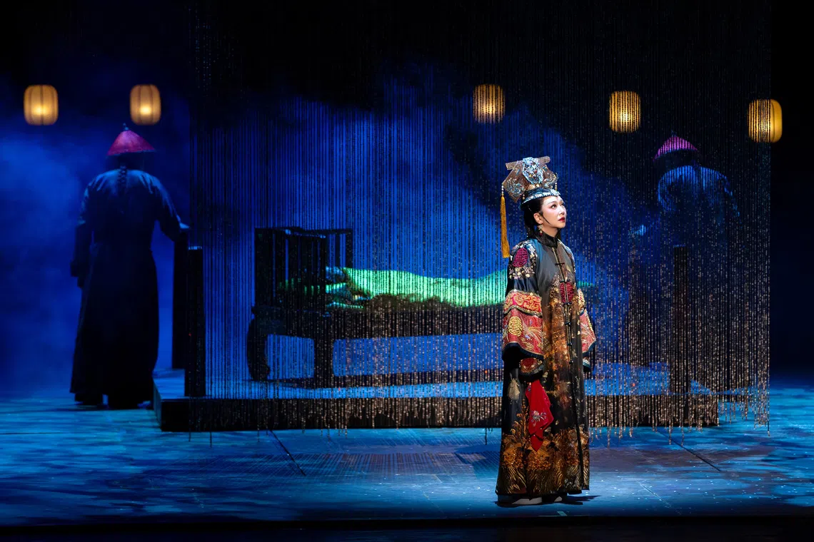 Chinese actress Jiang Shan leads the cast of palace drama Deling And Cixi.