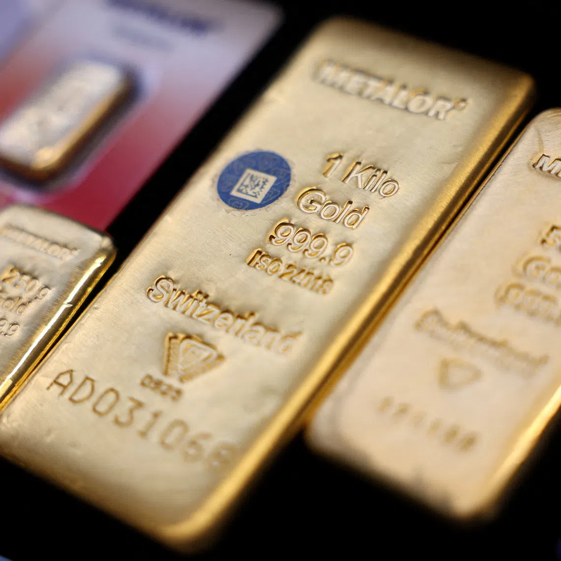 A gauge of the US dollar has fallen about 0.4 per cent this week, making the precious metal cheaper for many buyers.