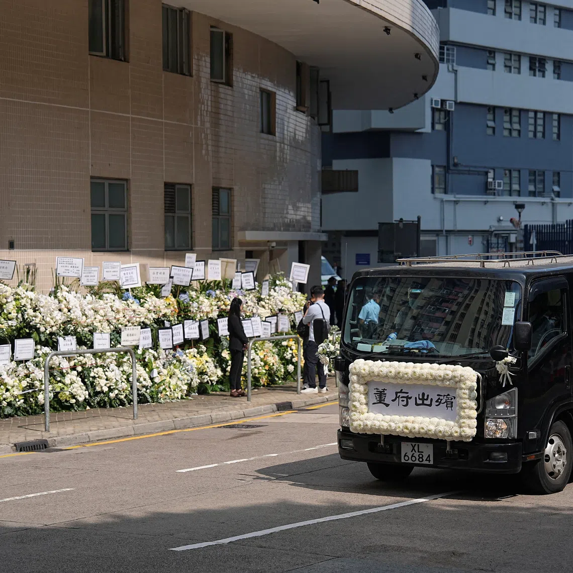 Tung Chee-hwa was laid to rest in a state funeral.