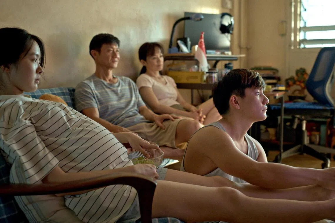 We Are All Strangers starring (from left) Regene Lim, Andi Lim, Yeo Yann Yann and Koh Jia Ler.