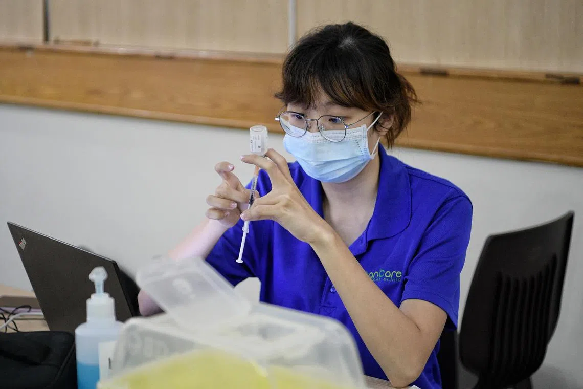 The vaccines play a big part in preventing severe illness and death as they would have primed other functions of our immune system.