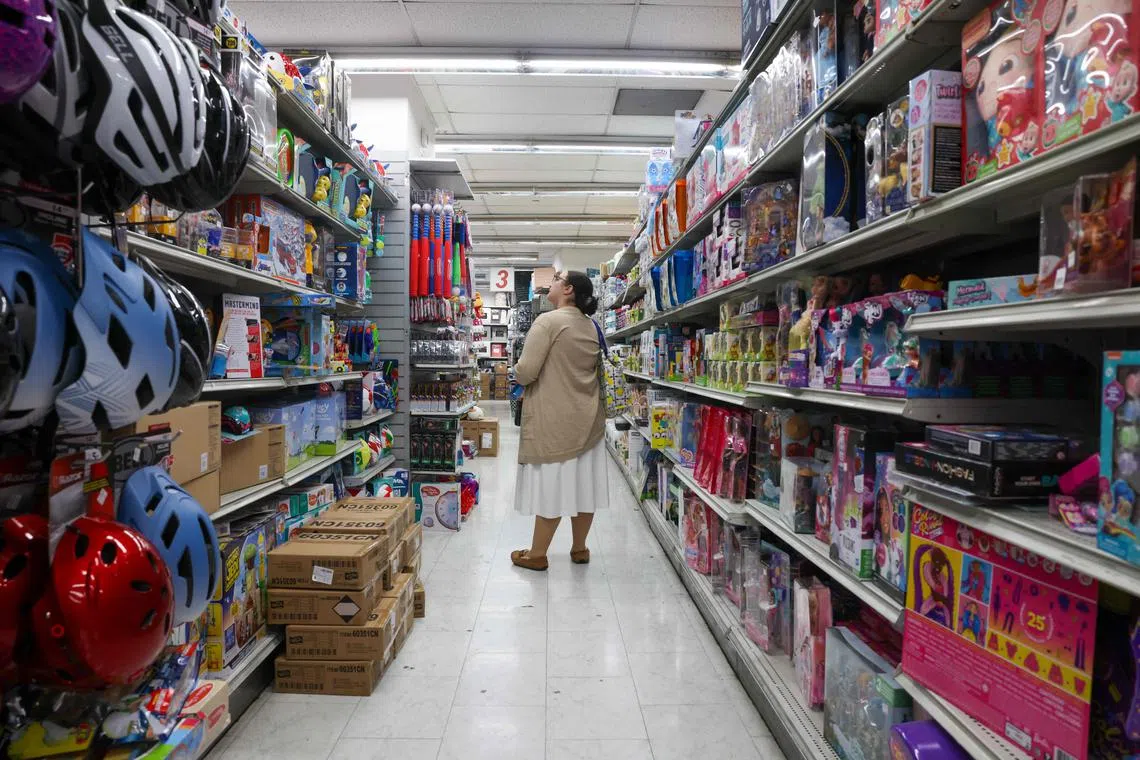 Government data showed prices rose in June on items heavily exposed to tariffs, such as home furnishings, toys and appliances.