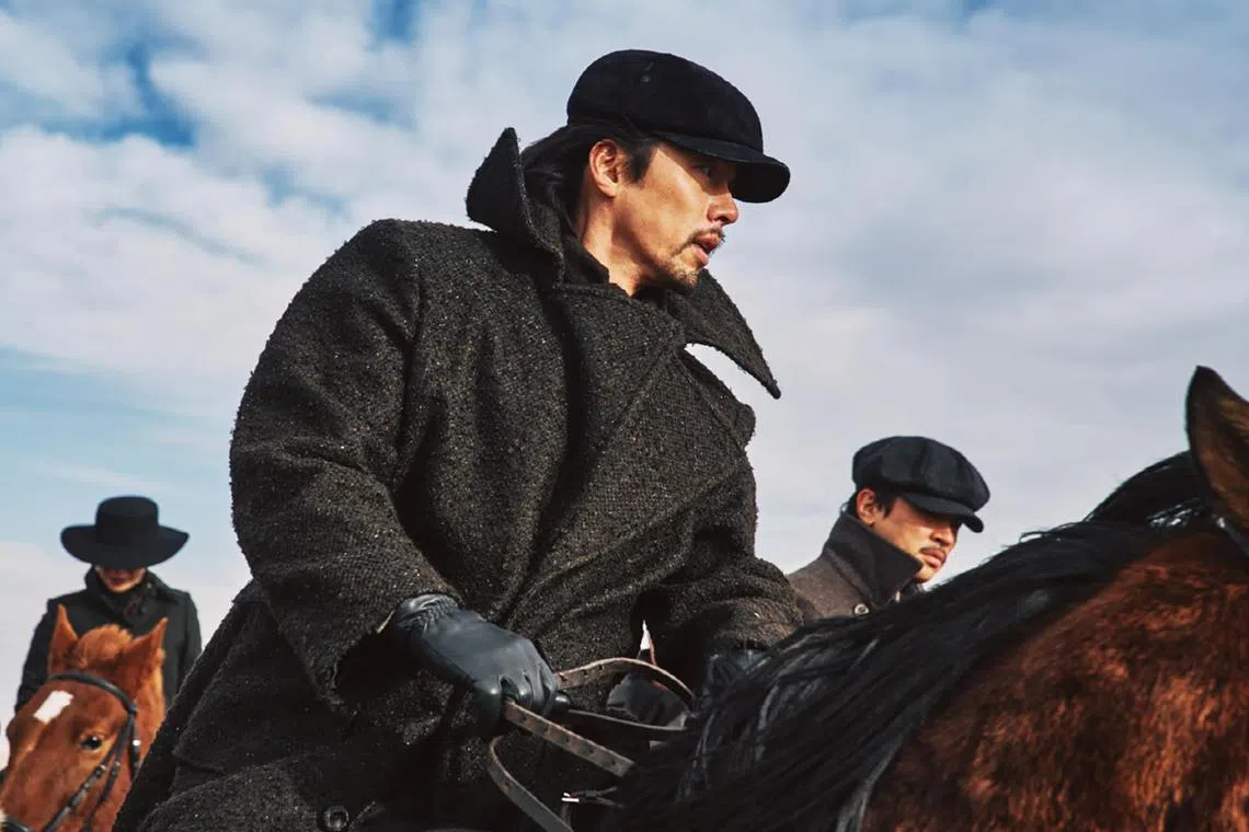 Hyun Bin (front) plays the freedom fighter Ahn Jung-geun in the historical thriller Harbin

Source: Shaw Organisation
