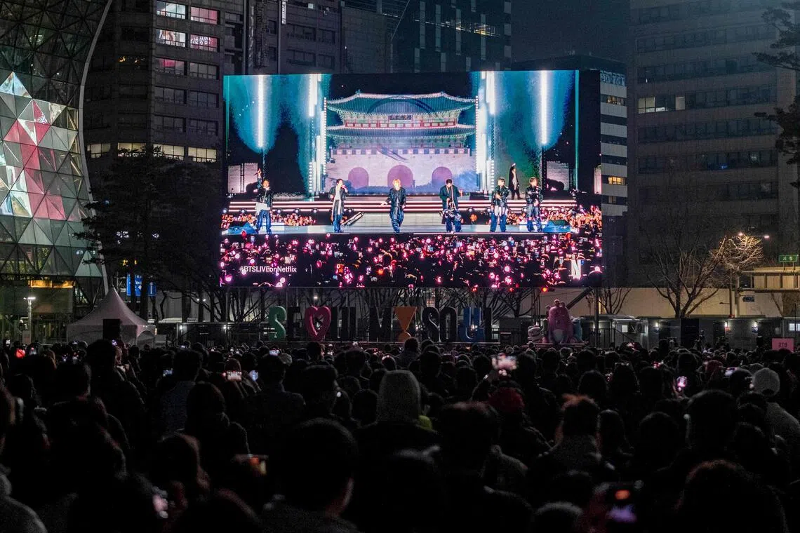 BTS comeback concert sparks debate over crowd control in South Korea, public disruption