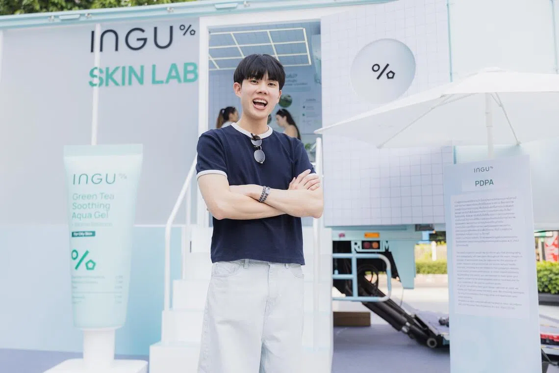 INGU founder Chayadhorn Kitiyadisai started manufacturing his own beauty products about four years ago.