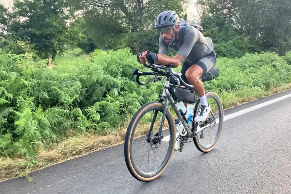 French ultra distance racer Sofiane Sehili was accused of illegally crossing the border.