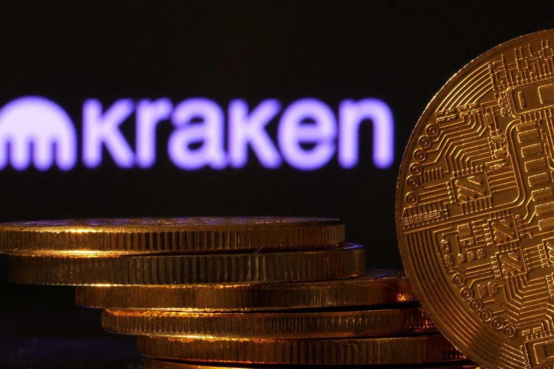 Kraken is the world's No. 3 crypto exchange with daily trading volume of roughly US$650 million (S$862 million) globally.