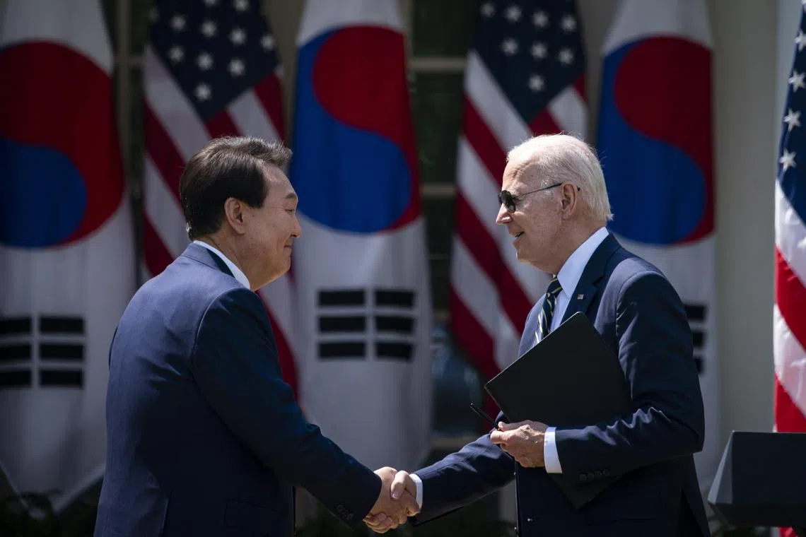 Experts say the US will never allow South Korea to go nuclear out of fear it will trigger a nuclear arms race in the region.