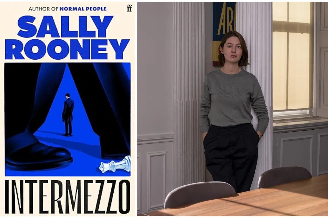 Irish author Sally Rooney's fourth novel, Intermezzo, explores the relationship of two brothers, who are grieving the death of their father. 