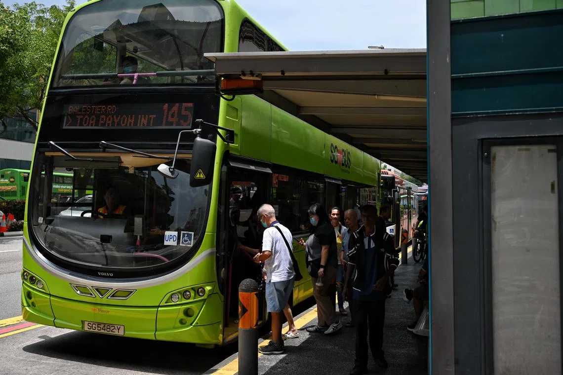 Every day, four million trips are made on Singapore’s public buses.
