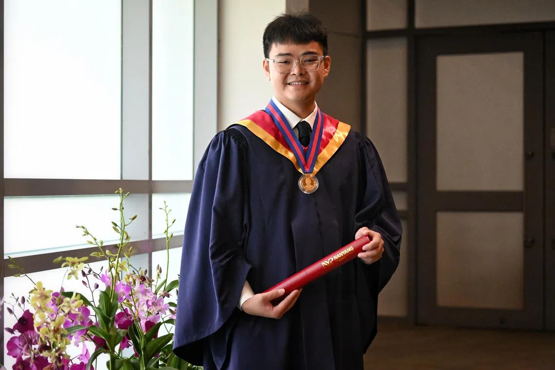 Four failed applications to the polytechnic of his dreams did not stop Mr Aloysius Lim, instead, his acceptance on his fifth try led the 24-year-old to excel and graduate with a close to 4.0 GPA. 