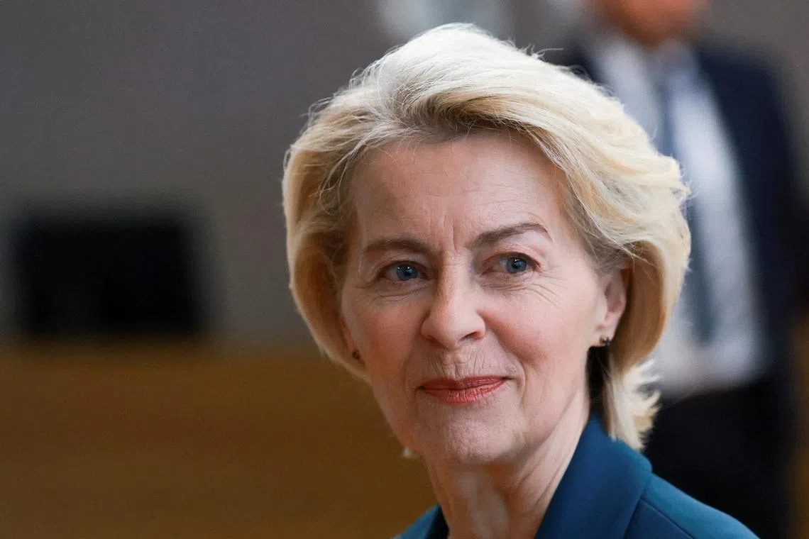 EU Commission president Ursula von der Leyen also advocated for a minimum age for social media access.