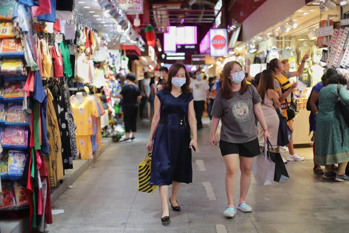 The estimated total retail sales value in April was $3.9 billion, according to figures released by the Department of Statistics.