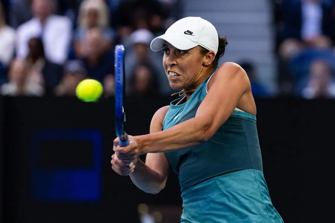 Ranking rise costs Madison Keys place in Austin event | The Straits Times