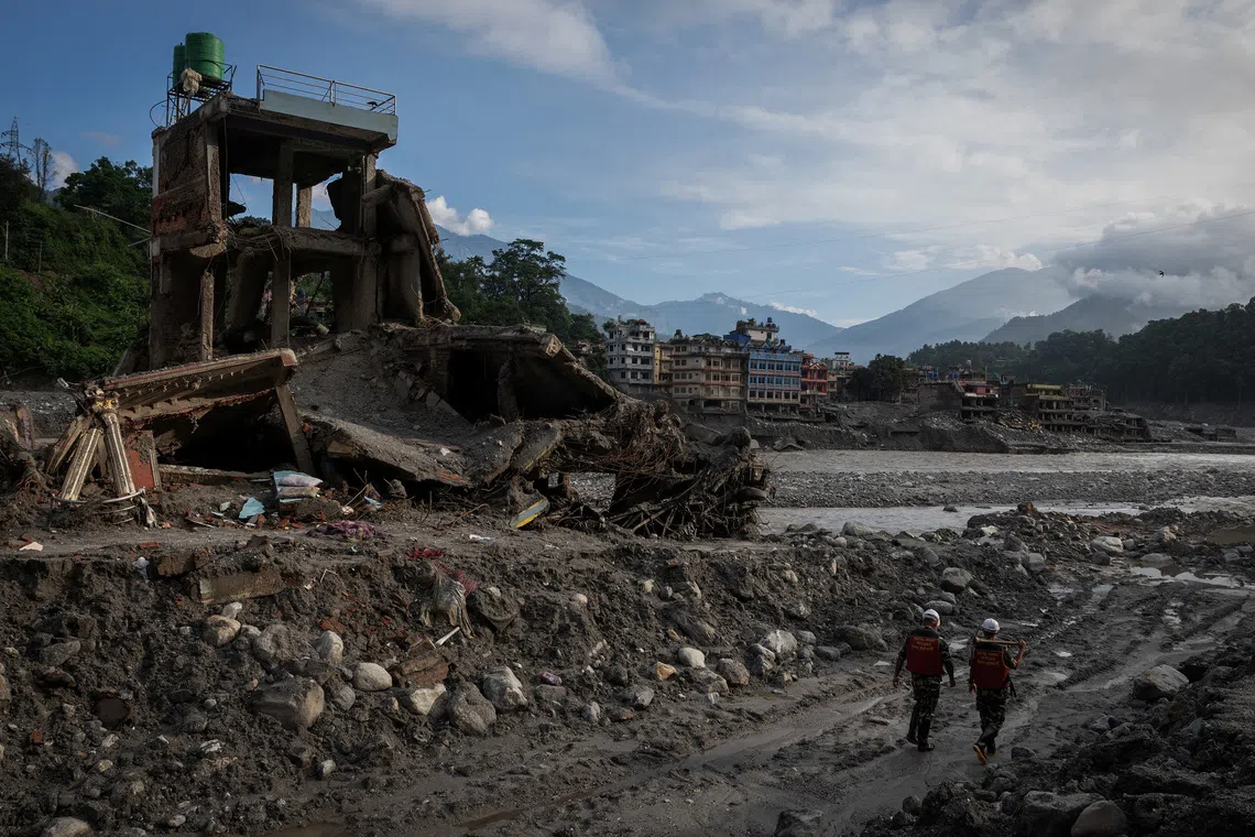 Nepal puts climate justice at centre of global pitch for flood aid