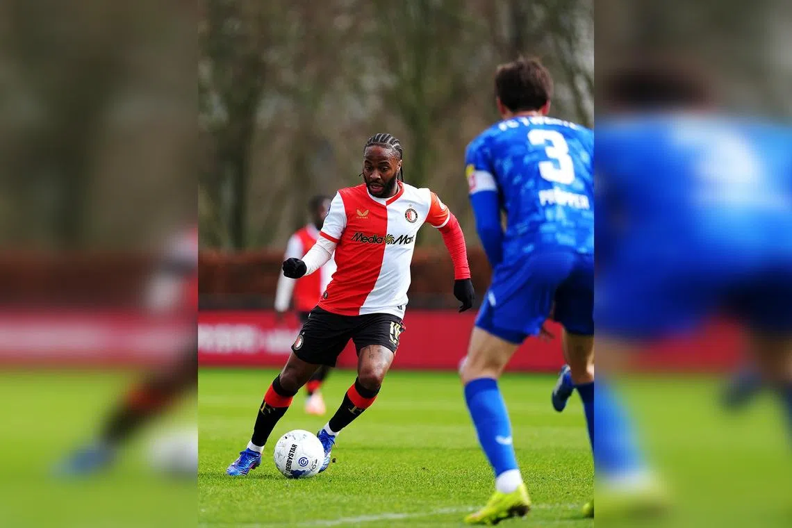 Former England winger Raheem Sterling, who most recently played for Feyenoord in the Dutch Eredivisie, is suspected of crashing his Lamborghini into a UK motorway barrier on May 28.