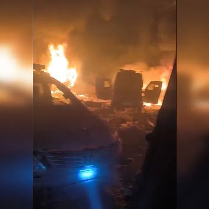 Most of those killed are policemen and forensic team officials who were examining the explosives stored at the police station, the report said.