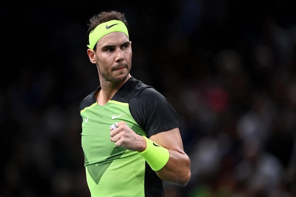Rafael Nadal has never won the ATP Tour’s finale, though he has reached the final twice. 