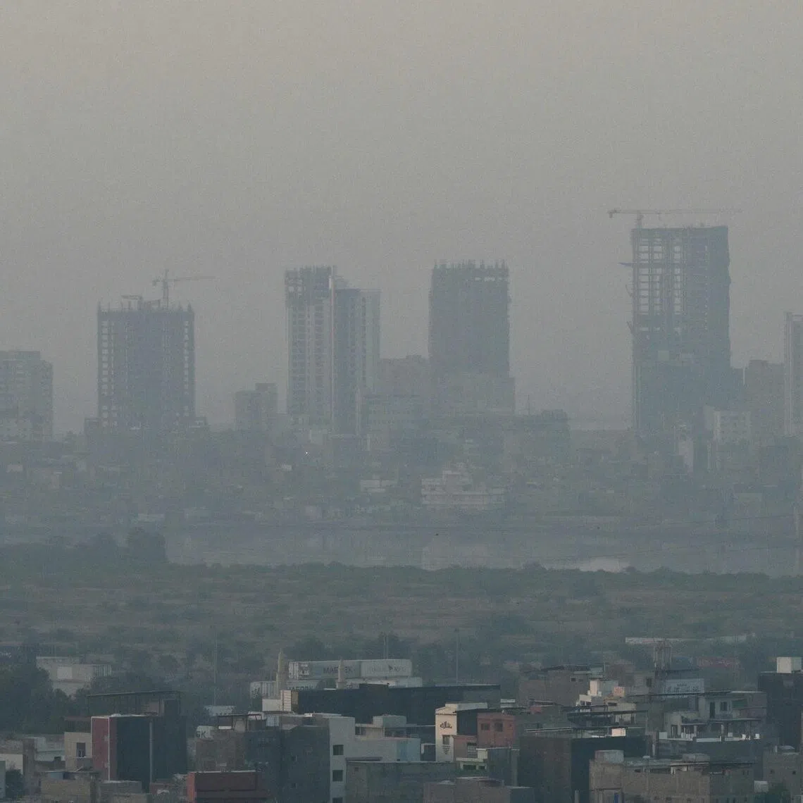 Levels of cancer-causing PM2.5 microparticles were on average 14 times the World Health Organisation’s recommended daily maximum.